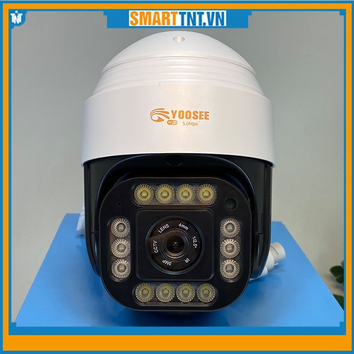 Camera IP Wifi ngoài trời PTZ Yoosee 4 râu 5.0MP siêu nét tặng thẻ nhớ 32G, hàng đẹp Smarttnt.vn