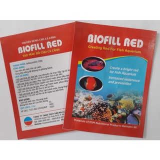 BIOFILL RED cung cấp sắc tố cho cá