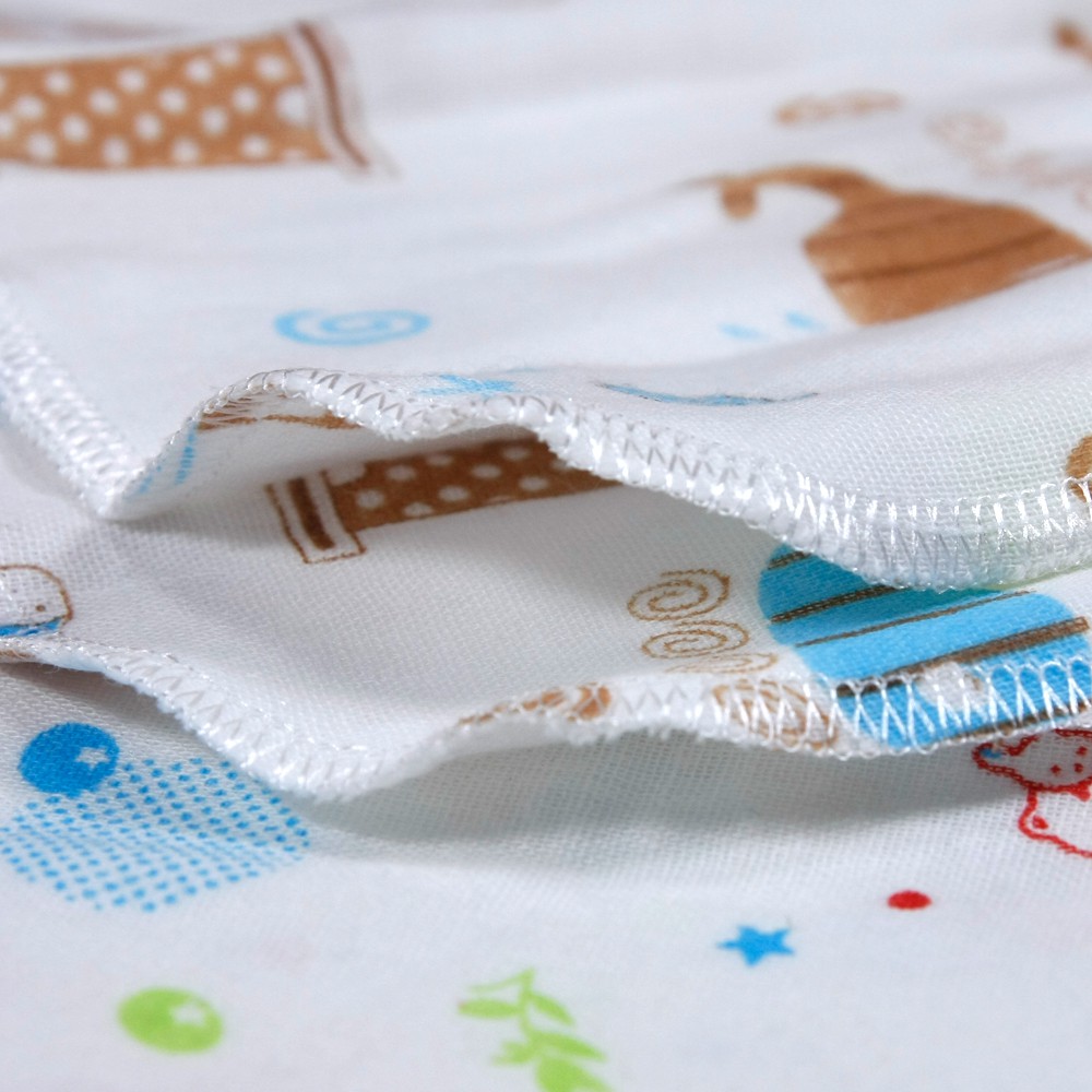 KHĂN TẮM COTTON SỢI TRE 2 LỚP 75X68cm