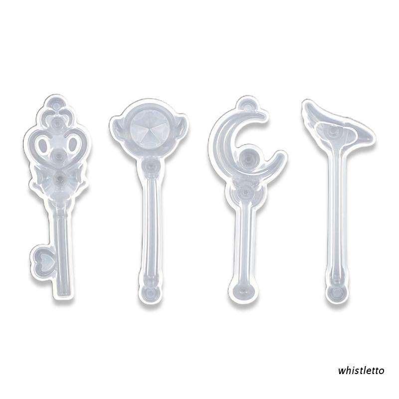 Bộ 4 Khuôn Silicone Tạo Hình Làm Trang Sức DIY