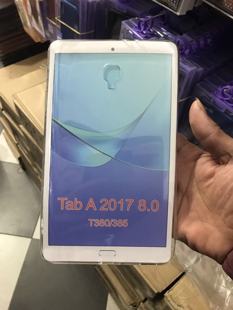 Ốp silicon Galaxy Tab A 2017 8.0 inch T380/T385 cao cấp /OP12