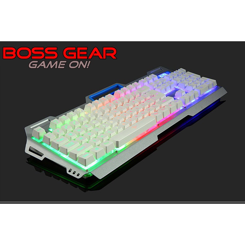 Bàn Phím Giả Cơ Chuyên Game V10 Có LED Đủ Màu Viền Kim Loại Phổ Biến Phòng Net Gamer Chuyên LOL/PUBG -DC3329