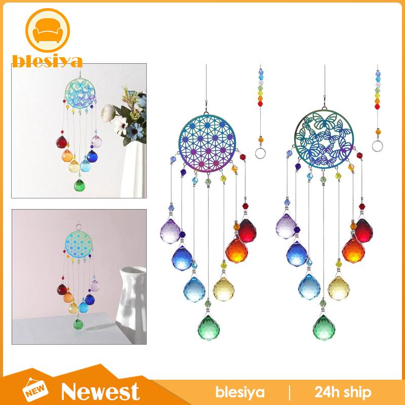 Chuông Gió Pha Lê Treo Trang Trí Sân Vườn