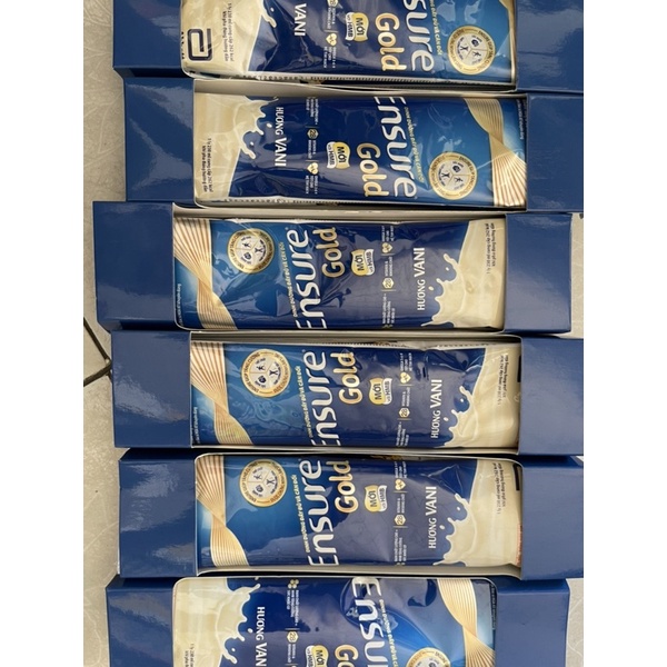 combo 11 gói ensure 60,6g hương vani/ hạnh nhân date 2/2024