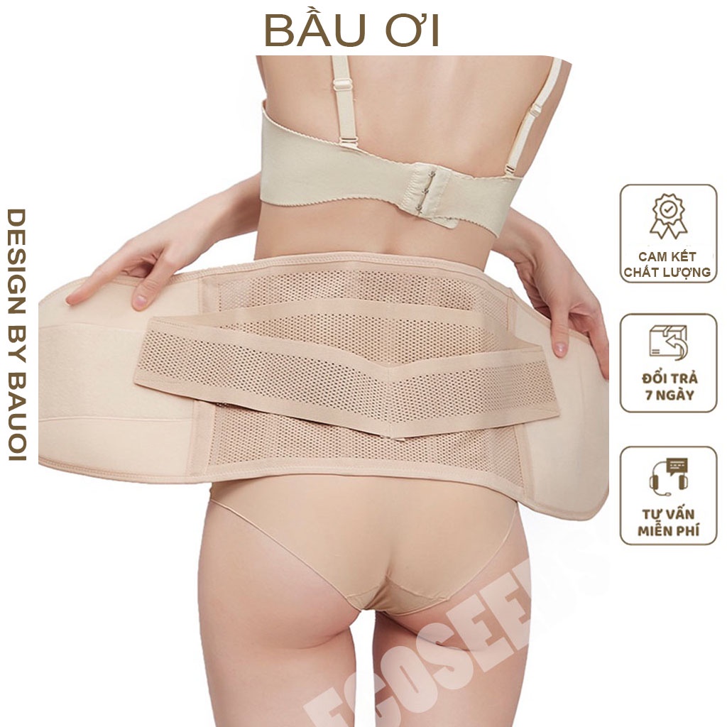 ĐAI NỊT BỤNG CHỐNG CUỘN SAU SINH - GEN NỊT BỤNG ĐỊNH HÌNH VÒNG EO VÀ GIẢM MỠ SAU SINH DẠNG CORSET CHẤT LƯỚI THÔNG THOÁNG