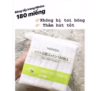 BÔNG TẨY TRANG MINISO - NHẬT BẢN