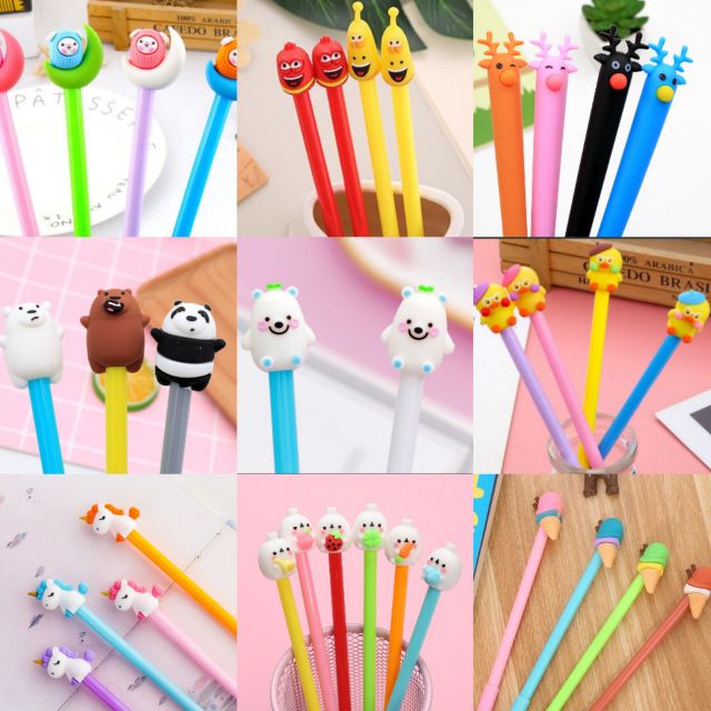 Combo 100 Bút Cute Giá Sỉ Nhiều Mẫu( Đọc Mô Tả)