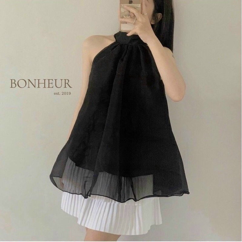 Sét bộ áo cổ yếm