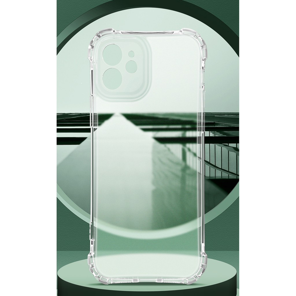 Ốp Lưng dành cho iPhone 12 Mini / 12 &amp; 12 Pro / 12 Pro Max Leeu Design TPU Nhám Bảo Vệ Camera.