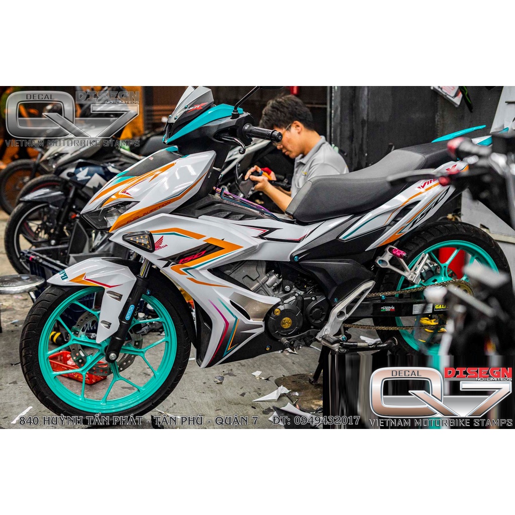 TEM RỜI WINNER X BẠC CAM