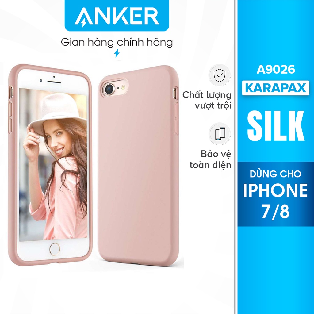 Ốp lưng KARAPAX Silk cho iPhone 7/8 (by ANKER) - A9026