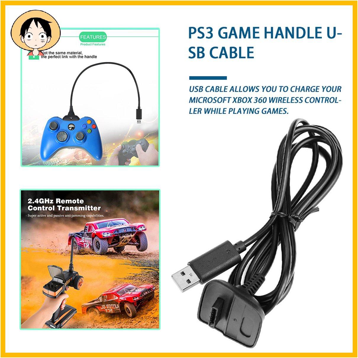 Dây Cáp Sạc Usb 1.8m (0306) Cho Tay Cầm Chơi Game Ps3