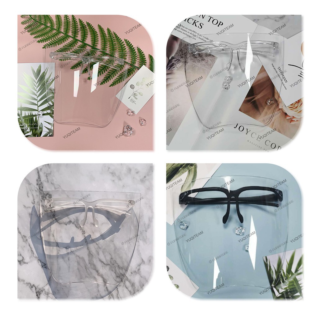 [MUMU] [Spot] kính Mặt nạ trung tính acrylic có thể tái sử dụng Bảo vệ toàn mặt Nắp bảo vệ trong suốt Nắp đậy cách ly c | BigBuy360 - bigbuy360.vn