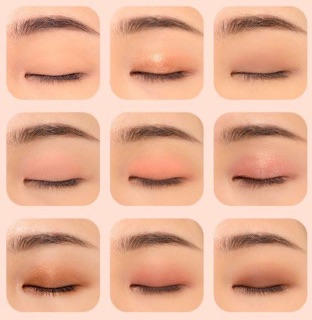 Phấn Mắt 9 Ô Peach C Soft Mood Eyeshadow Palette