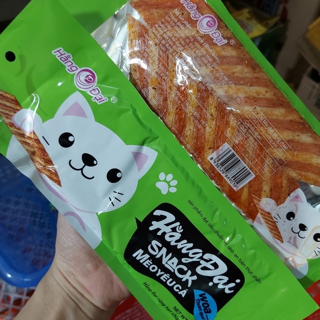 SNACK MÈO YÊU CÁ HẰNG ĐẠI