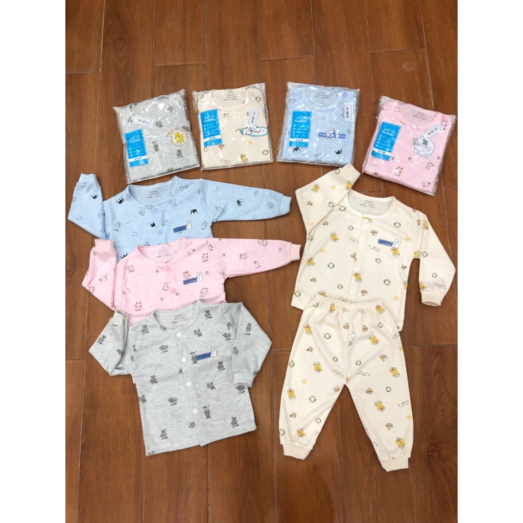 [Chỉ 50K/ 1 bộ] Bộ quần áo thu đông nou_baby cho bé từ 0 đến 15 tháng - Mẫu trơn 1 đổi 1 trong 1 tháng | WebRaoVat - webraovat.net.vn