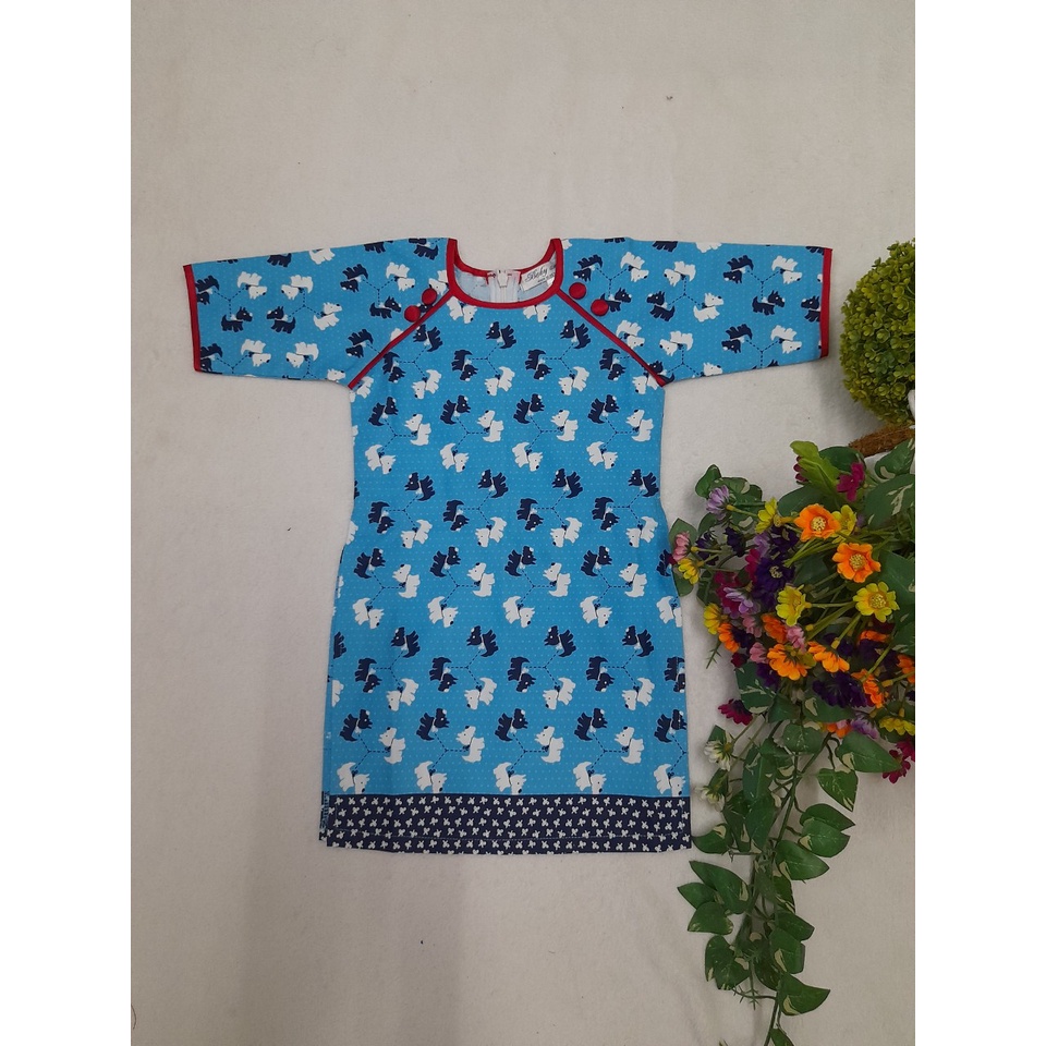 SALE Áo dài cách tân bé gái (8-27KG) (Chỉ bán áo dài) rất xinh chỉ 59k, kèm quà tặng