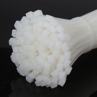 Dây rút nhựa, dây thít nhựa màu trắng 10cm