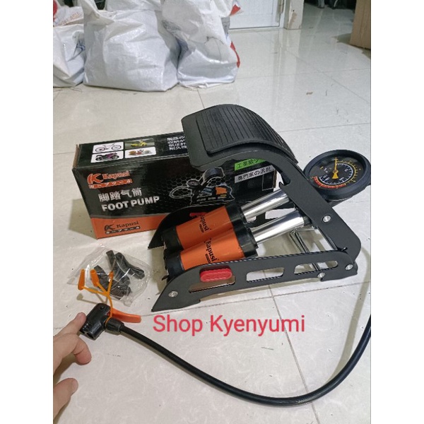Bơm Đạp Chân Hàng Chuẩn Hiệu KAPUSI Hoặc STANLAYS 1 Ống Và 2 Ống Hoặc ASAIKI JAPAN