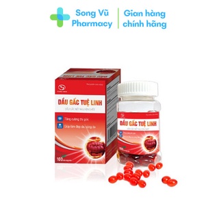 Dầu gấc Tuệ Linh - Giúp sáng mắt đẹp da - Chính hãng Tuệ Linh (Hộp 60 viên)
