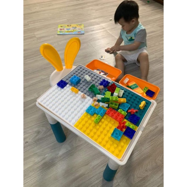 Bàn lego đa năng cho bé vừa học, vừa chơi