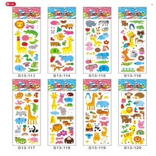 Sticker bóc dán 3D con vật, 3d khủng long bóc dán, sticker 3d khủng long, sticker 3d con thú