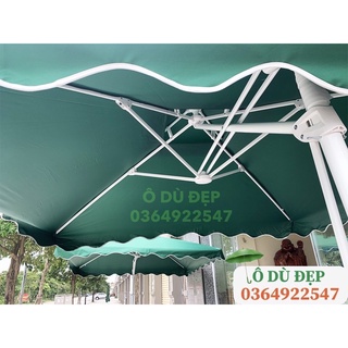 Vải mái ô lệch tâm vuông 2m5x2m5