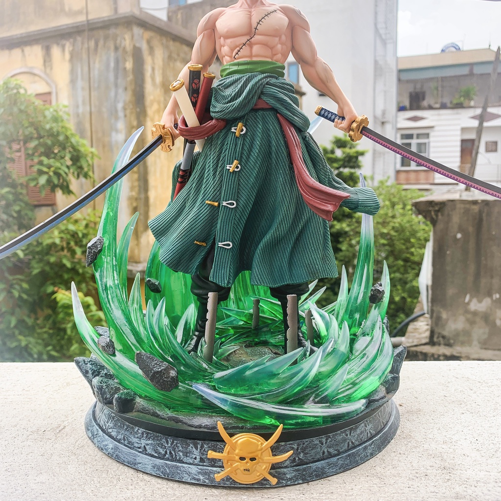 Mô hình zoro hàng mới siêu khủng có 2 thân 4 đầu