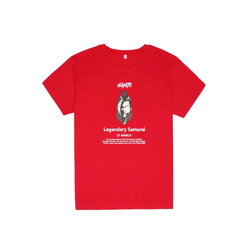 Free Fire Tshirt Cotton Red 100% M L XL XXL