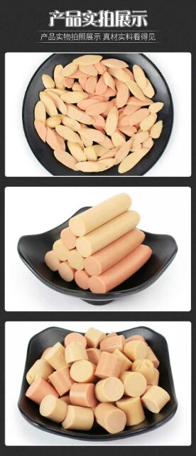 Xúc xích nhiều vị (10 cây) dành cho hamster , chó, mèo, sóc, nhím