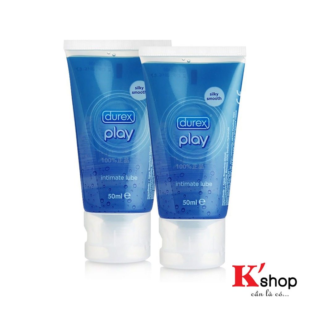 Gel bôi trơn Durex Play Classic 50ml chính hãng tăng khoái cảm cho nữ chống xuất tinh sớm Nakisa