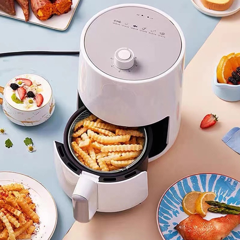 Giỏ Lọc Thay Thế Bằng Thép Không Gỉ 8 &quot;Có Tay Cầm Tiện Lợi Dành Cho Máy Chiên Không Dầu