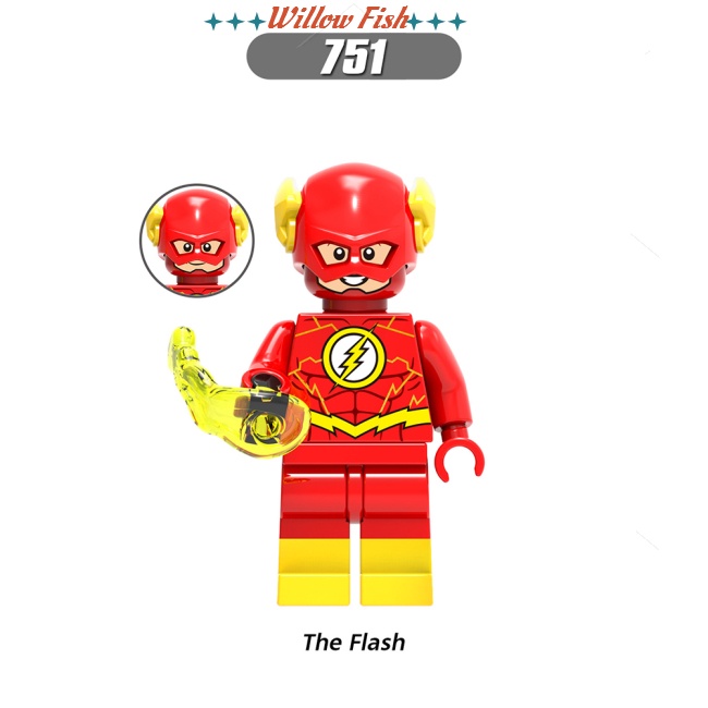 Đồ Chơi Mô Hình Lego XINH X0178 Marvel Hero The Flash Cyborg Lobo