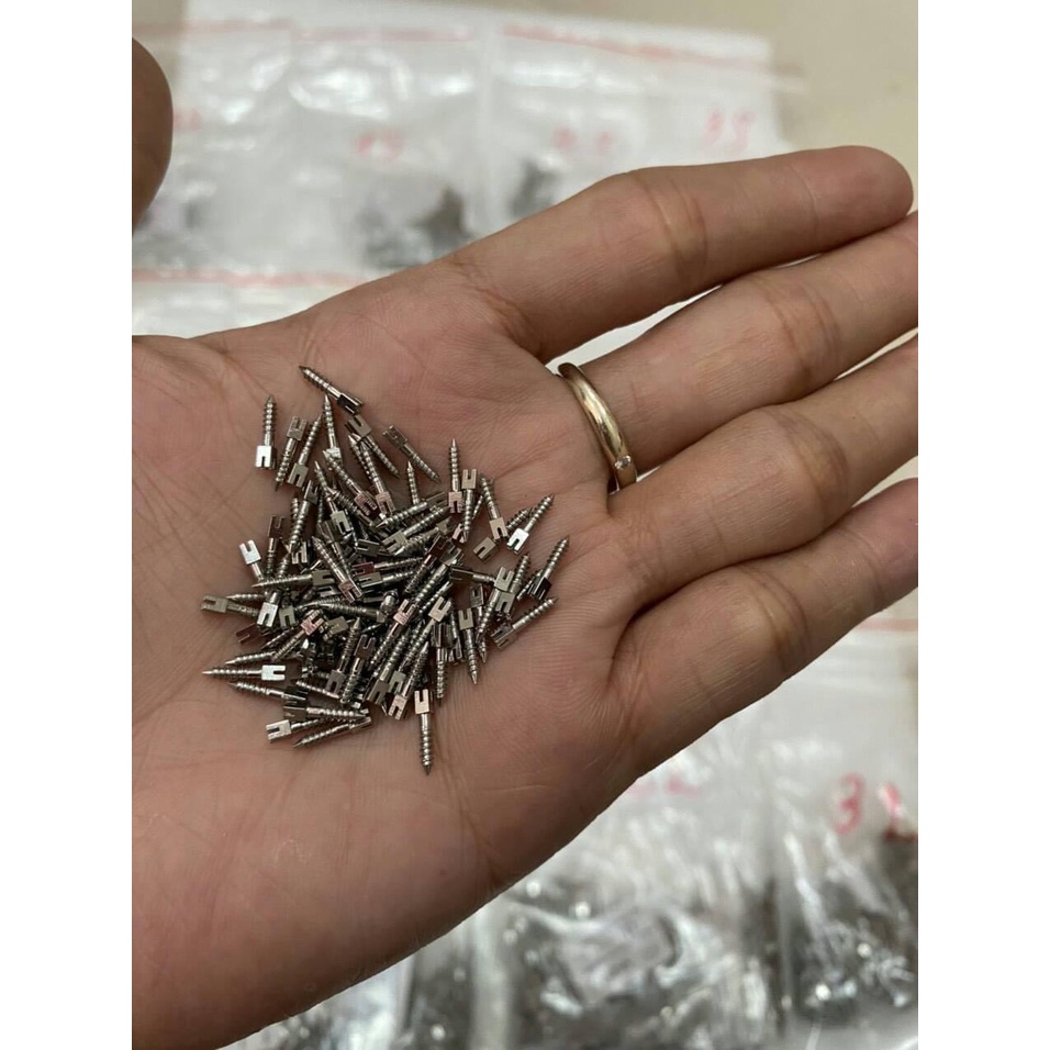CHỐT KIM KOẠI NHA KHOA bán lẻ nhiều cỡ tuỳ chọn, 1 túi 10 cái