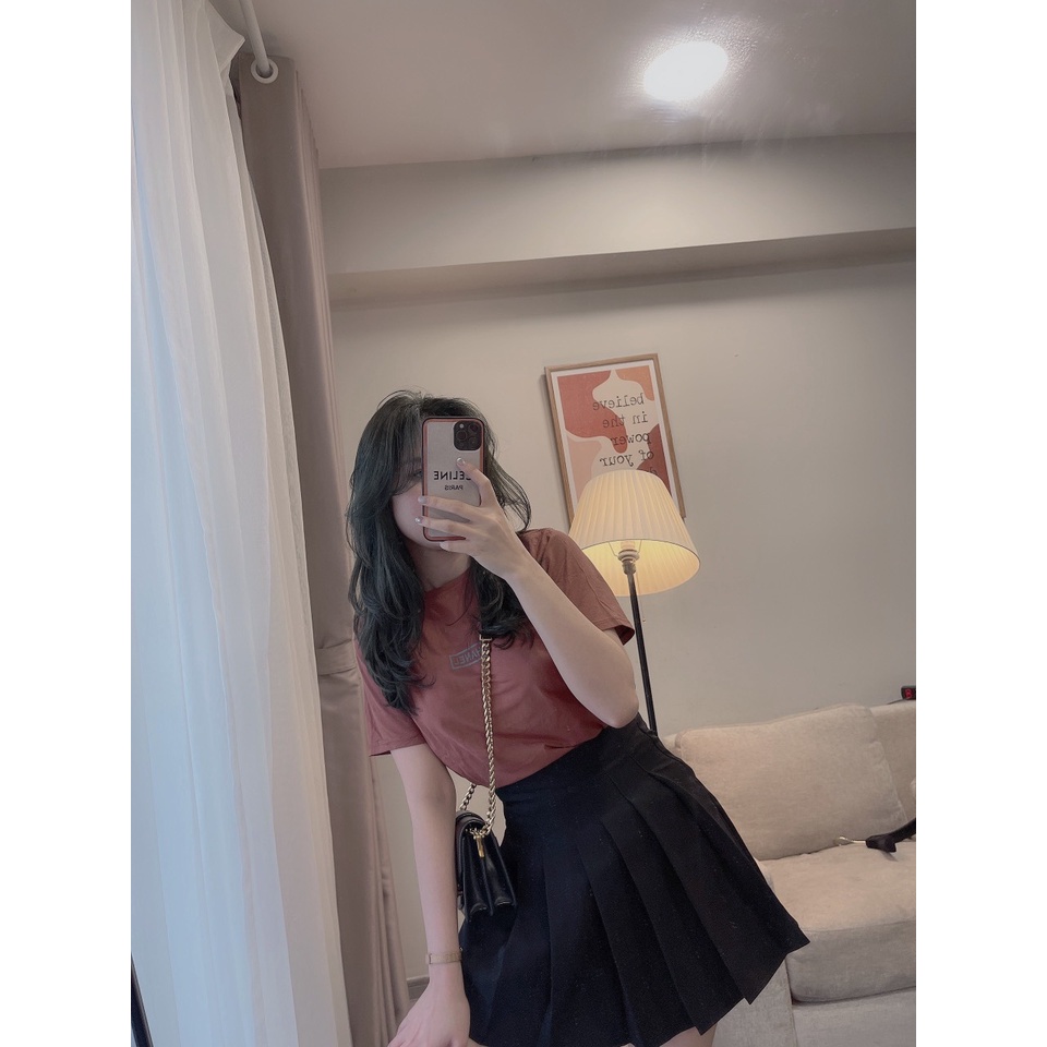 ÁO PHÔNG CHỮ CHANE NHỎ 4 MÀU
