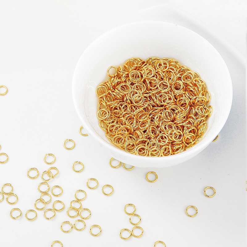 [PKK1] Phụ kiện trang sức (DIY) - Gói 20 vòng chữ O làm móc khóa