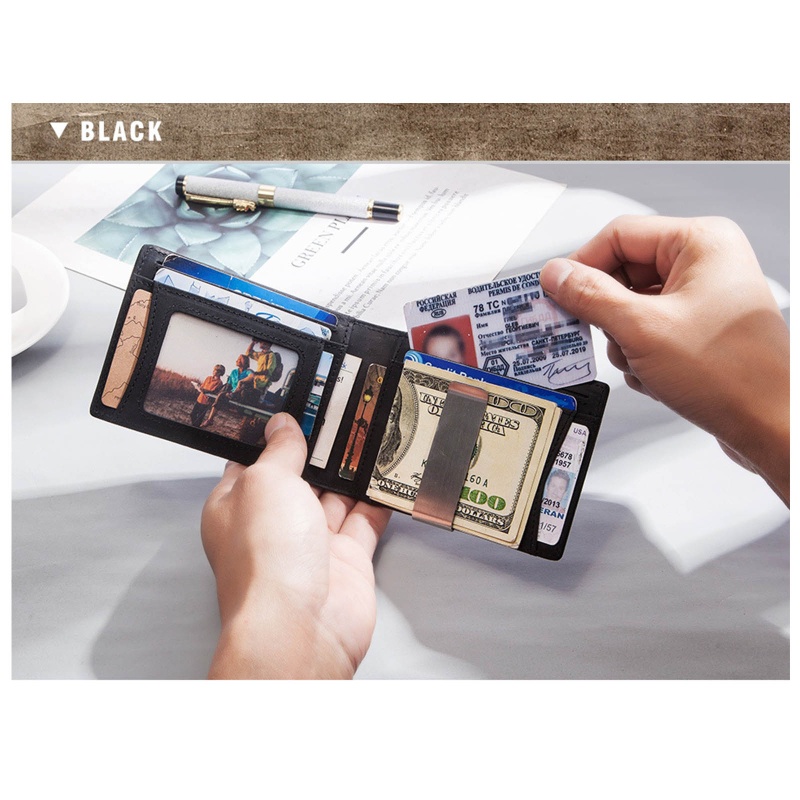 Ví Đựng Danh Thiếp / Thẻ RFID Phong Cách Vintage Cho Nữ