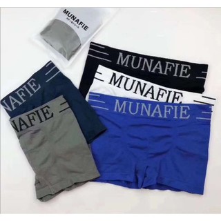 Quần Lót Nam Boxer MUNAFIE Quần Sịp Đùi Co Giãn 4 Chiều Hot Hit (Được Chọn Màu)