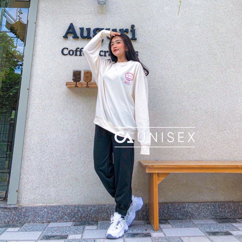 Áo tay dài SWEATER COOL Jemcloset form rộng ( Ảnh thật 100%)