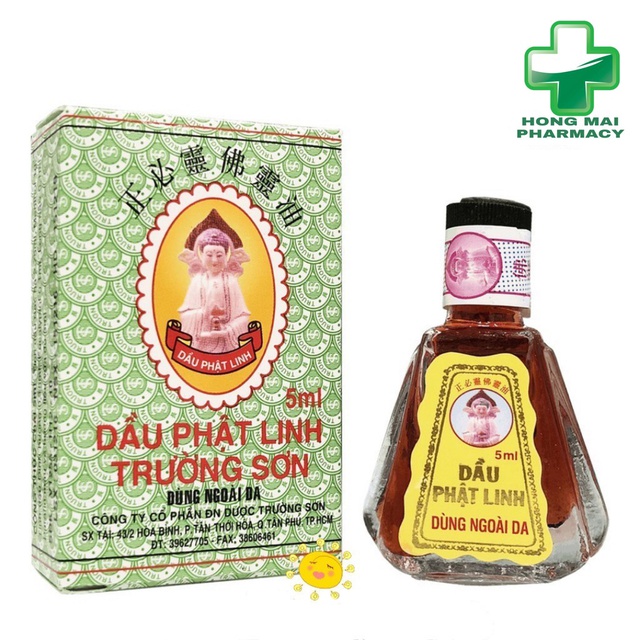 Dầu Gió Phật Linh Trường Sơn Chai Lớn-Nhỏ