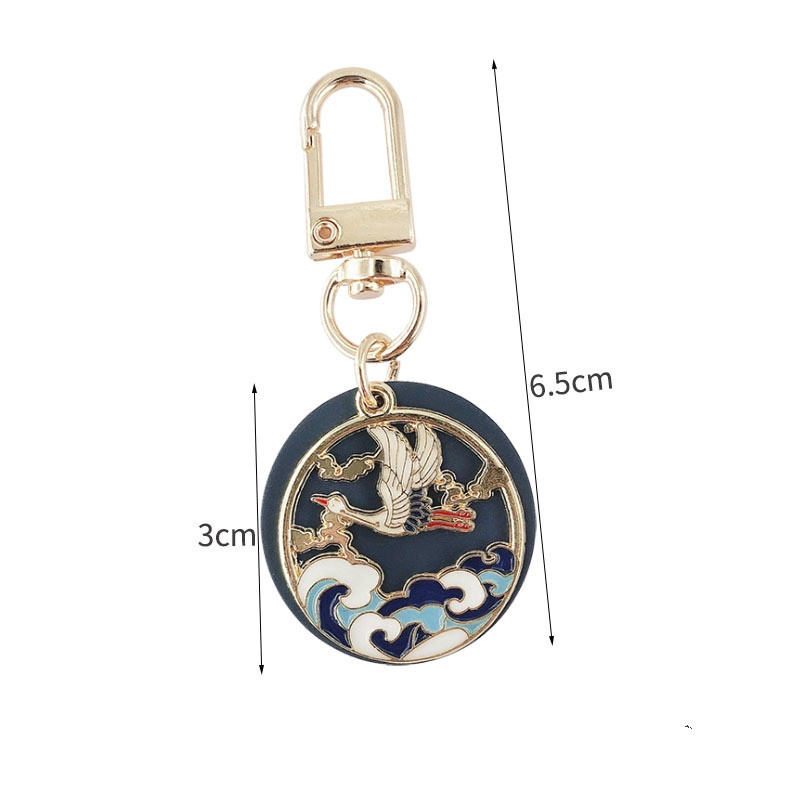 Móc khóa kim loại họa tiết văn hóa Nhật Bản - GSK13
