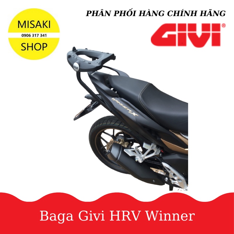 Baga Givi Đặc Biệt Cho Xe HRV Honda Winner 150 | Givi Chính Hãng | Misaki Shop