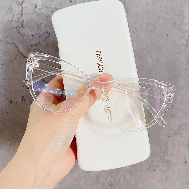 Kính Mát Mắt Mèo Chống Bức Xạ Thời Trang Cho Nữ