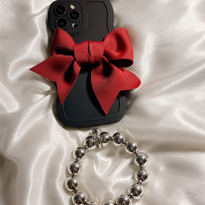 Ốp Điện Thoại Bằng Silicon Mềm Có Dây Vòng Tay Cho iPhone 13 12 11 Pro