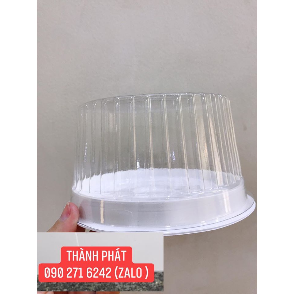 50 Hộp H24 cao đựng bánh bông lan 14cm - Hộp đựng bánh bông lan trứng muối