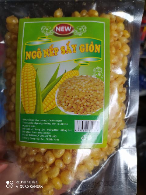 Ngô nếp tươi sấy giòn gói 160g