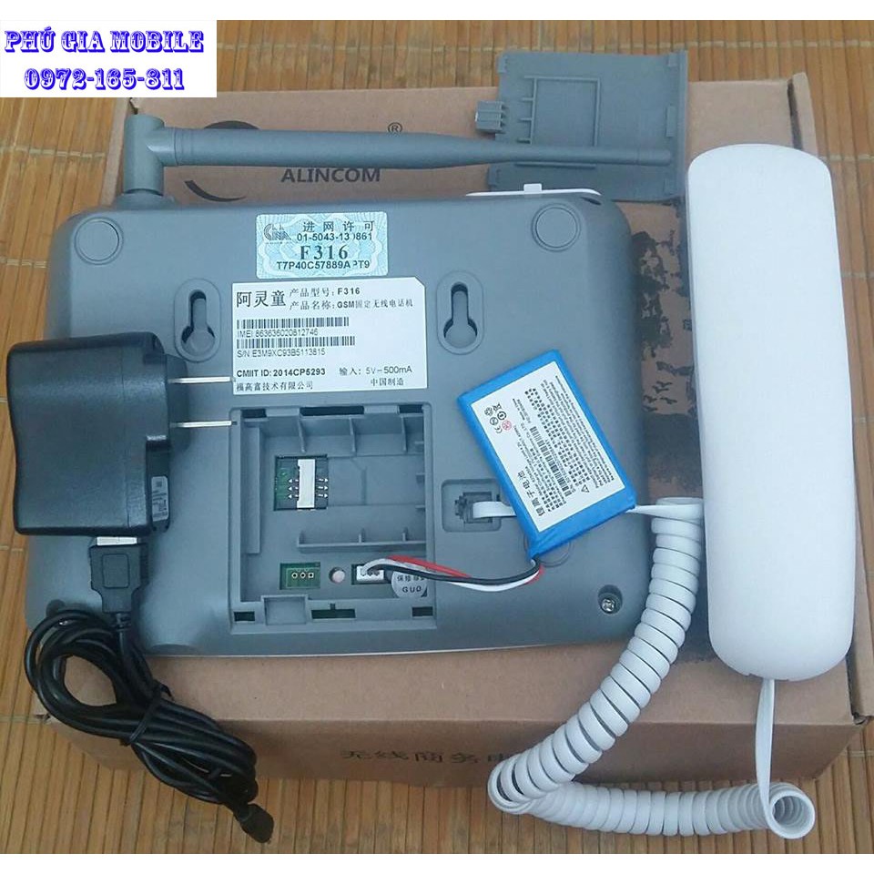 Điện thoại bàn không dây huawei f316 lắp sim đa mạng | BigBuy360 - bigbuy360.vn