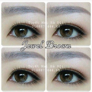 Lens Jewel brown 15mm