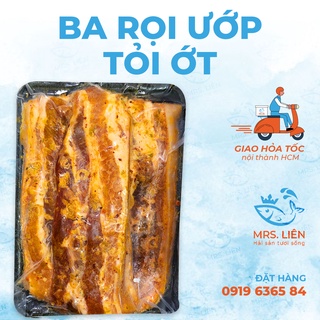 Thịt ba rọi ướp xả 500g - 1kg