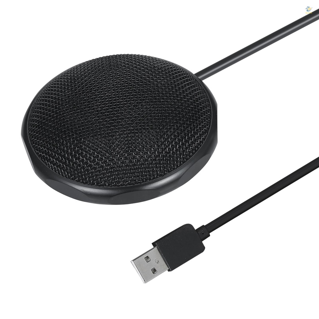 Micro Điện Dung Cổng USB Xoay 360 Độ Cho Laptop° Micro Thu Âm Đa Hướng Hỗ Trợ Chơi Game